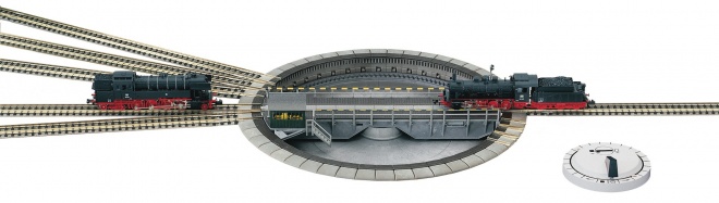 Electrically operated turntable<br /><a href='images/pictures/Fleischmann/Fleischmann-9152.jpg' target='_blank'>Full size image</a>